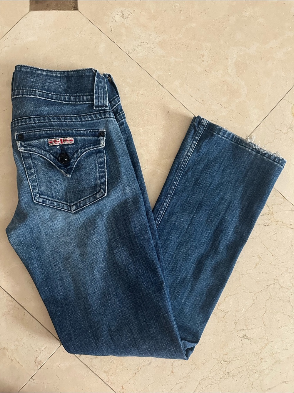 Vintage Hudson Women’s Blue Denim Jeans size 26- Classic Mid Wash